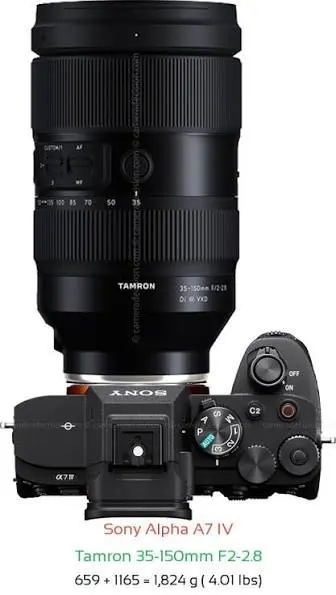 Sony A7 IV 與 Tamron 35-150