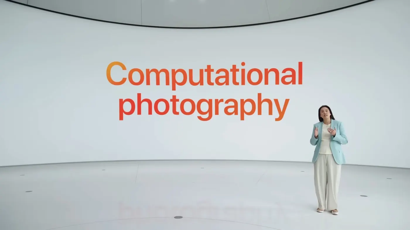 Computational photography 發表會畫面
