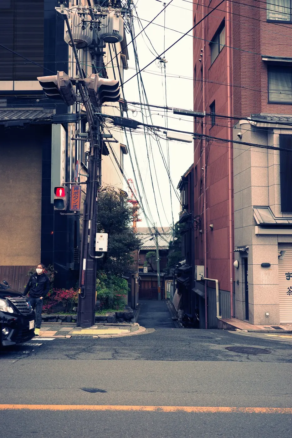 電線與巷弄